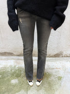 Sisley Grey Low Rise Jeans