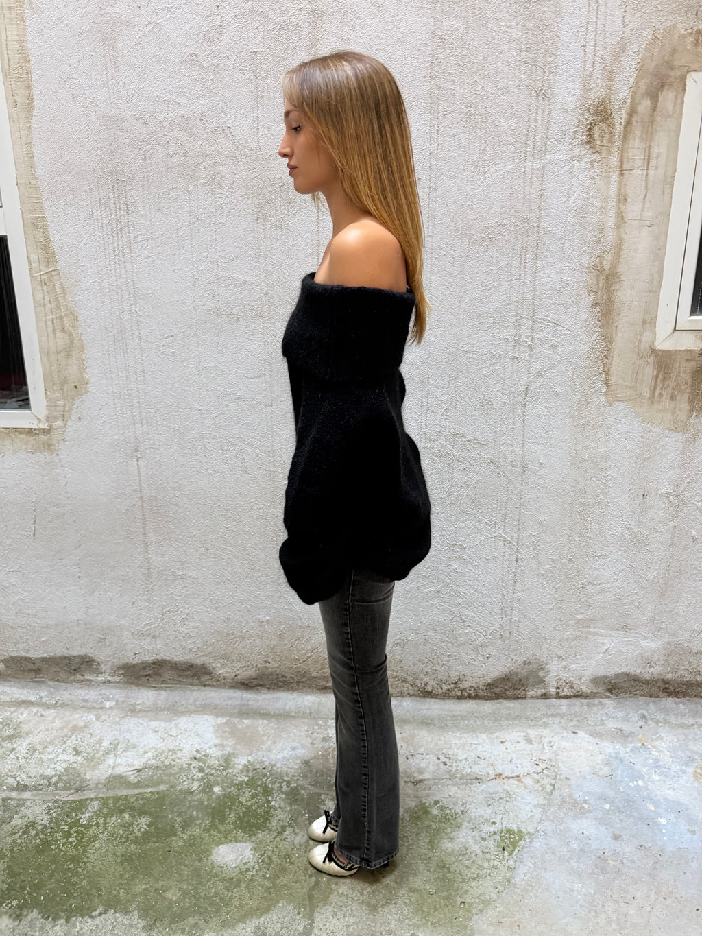 Sisley Grey Low Rise Jeans