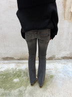 Sisley Grey Low Rise Jeans