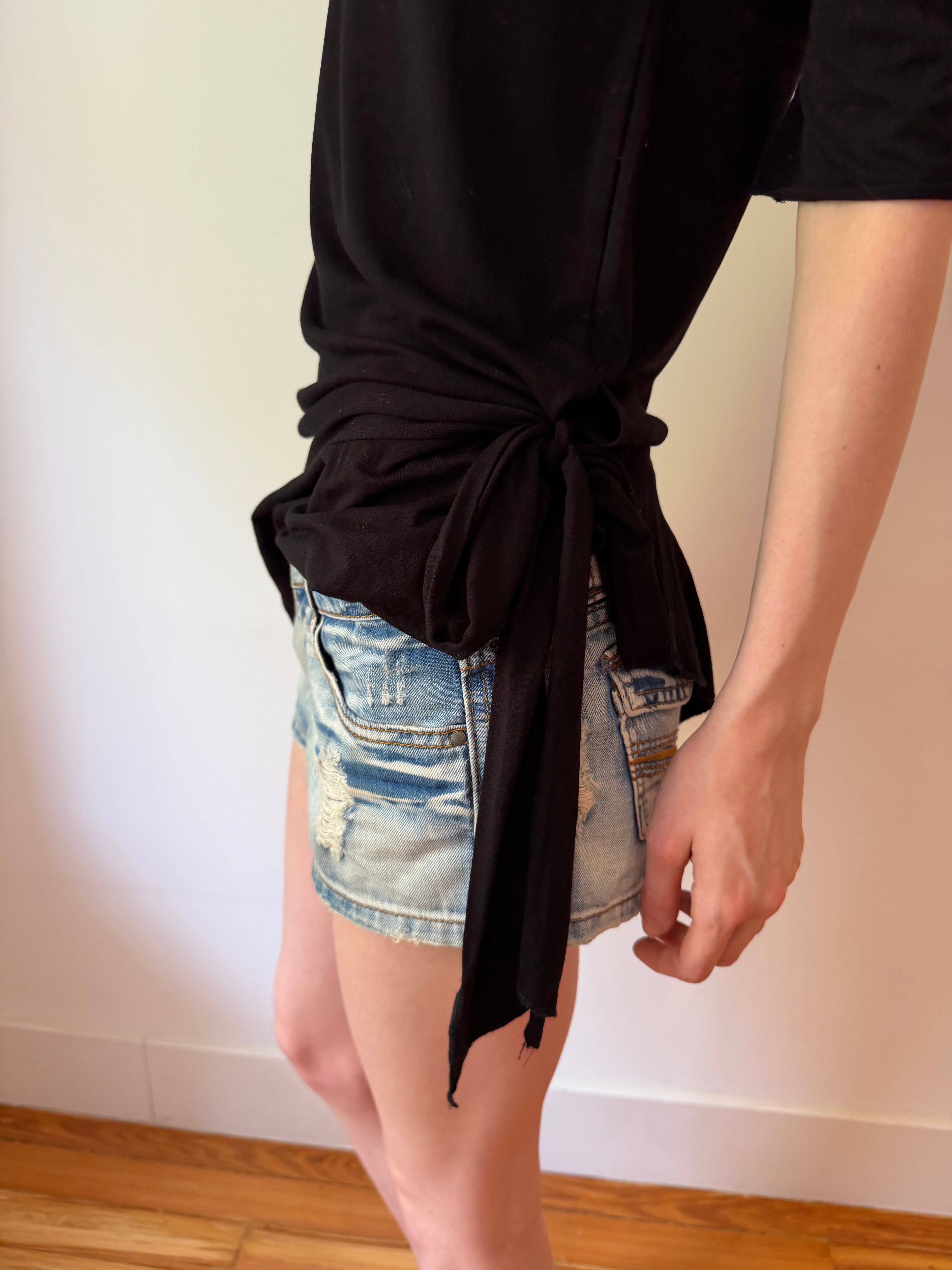 Denim Mini Shorts