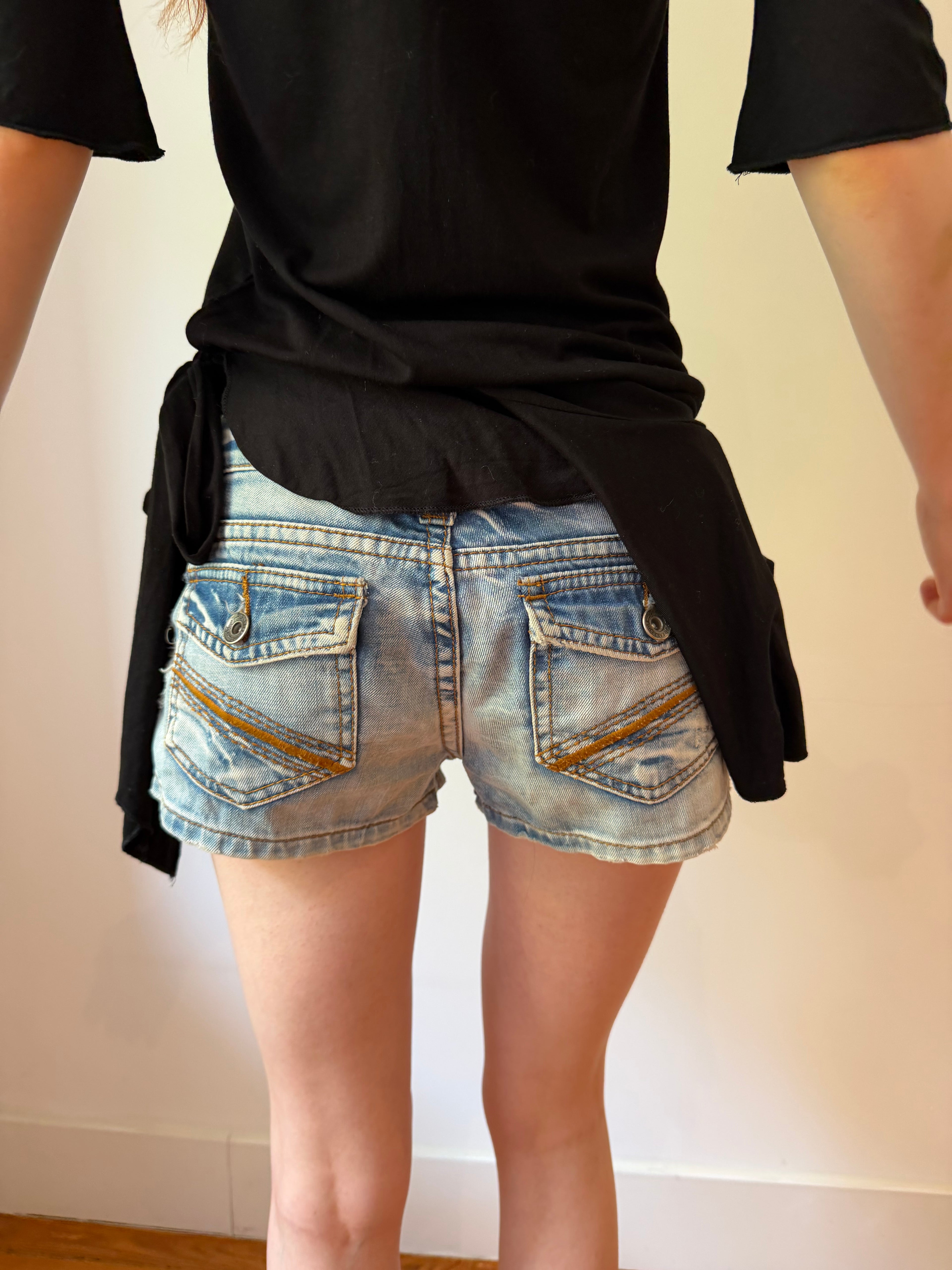 Denim Mini Shorts