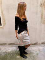 Alain Manoukian Studded Midi Skirt