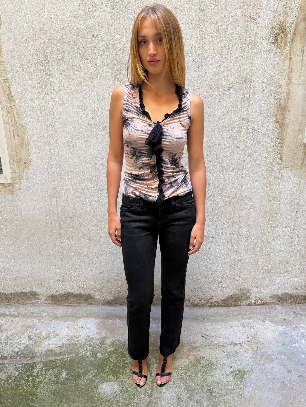 Notify Black Straight Leg Jeans