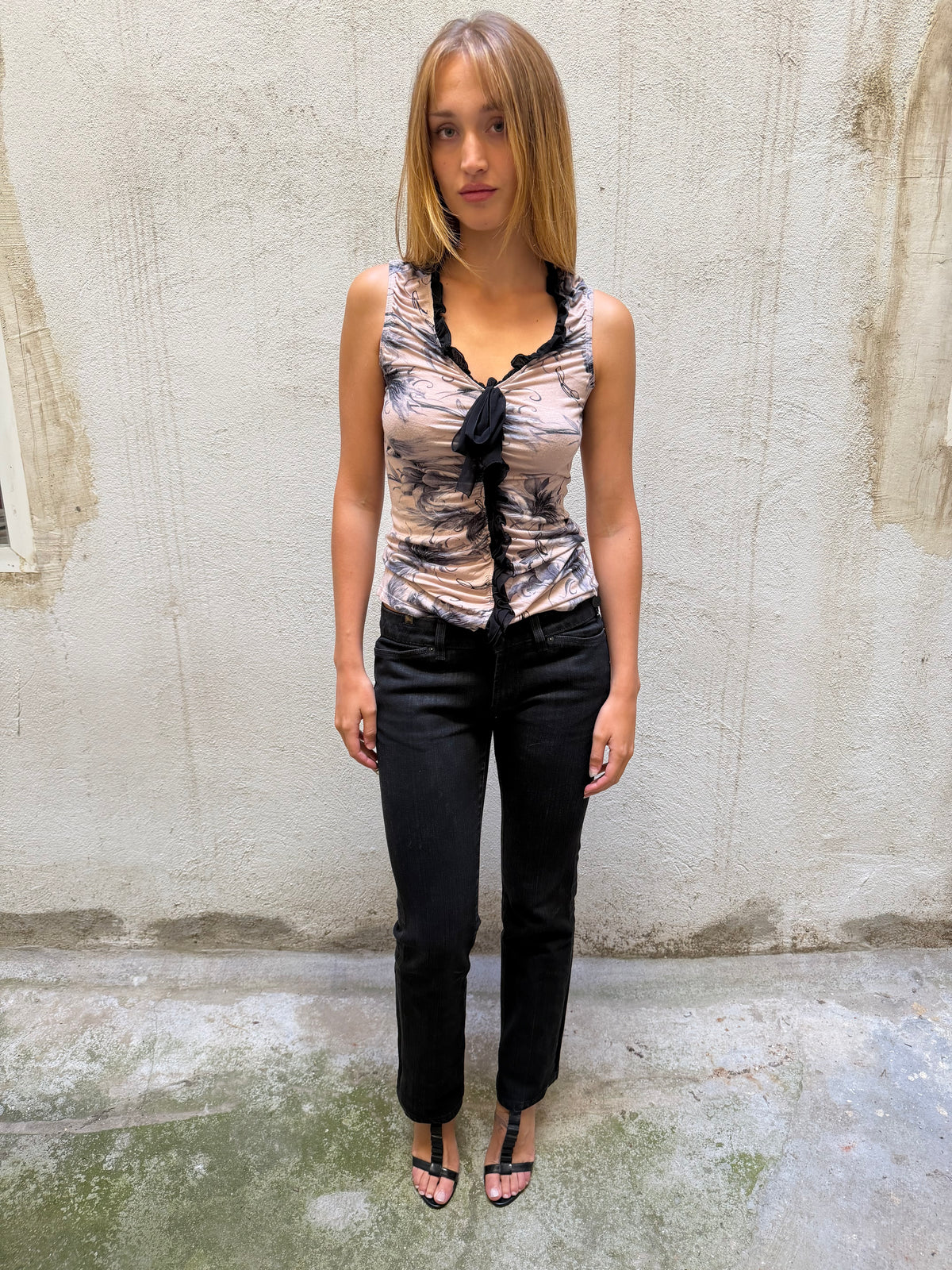 Notify Black Straight Leg Jeans