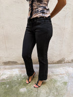 Notify Black Straight Leg Jeans