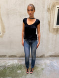 Iceberg Dark Navy Straight Leg Jeans