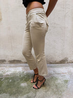 Prada Beige Capri Trousers