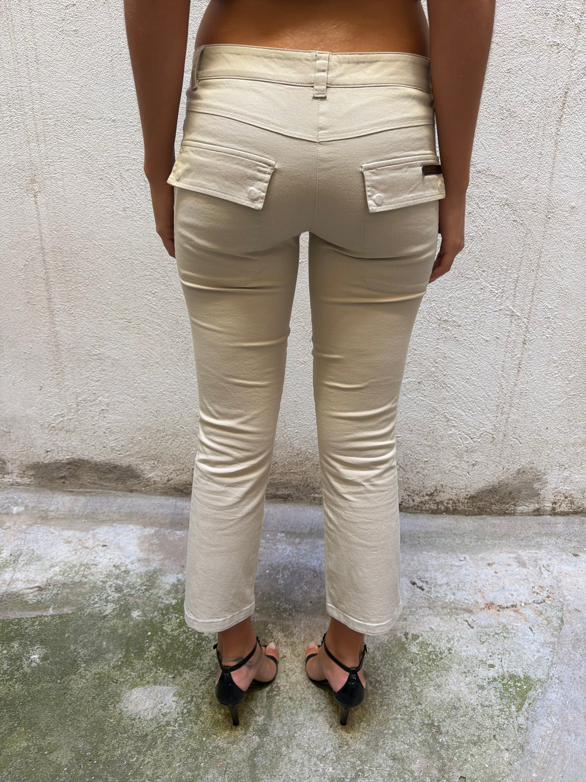 Prada Beige Capri Trousers