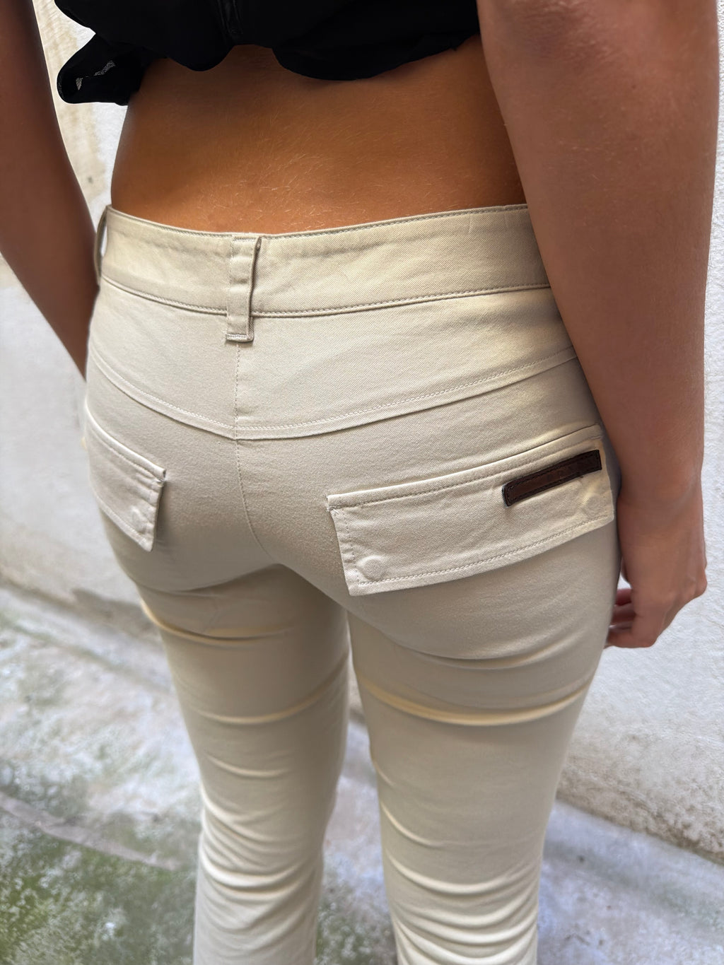 Prada Beige Capri Trousers