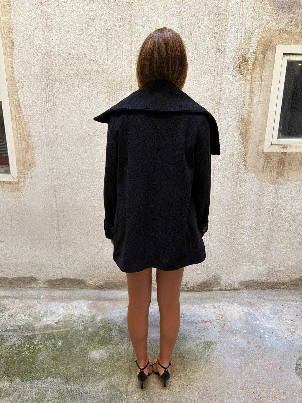 Cop Copine Wool Peacoat