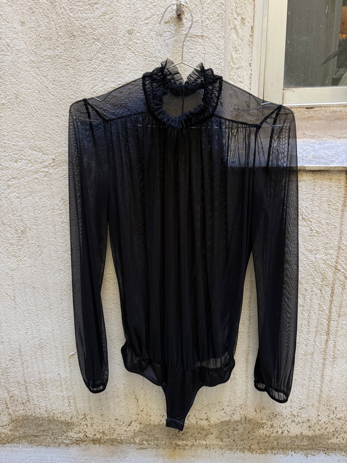 Patrizia Pepe Sheer Mesh Bodysuit