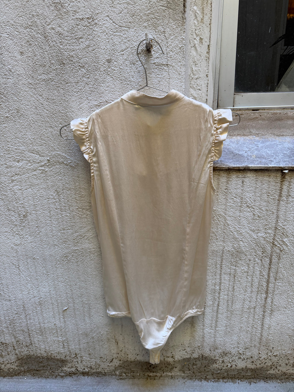 Patrizia Pepe Silk Bodysuit
