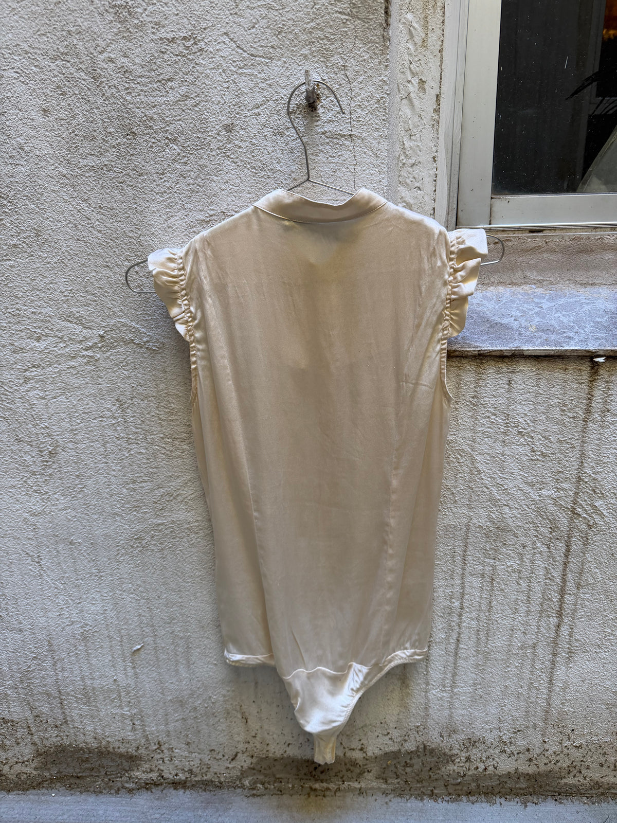 Patrizia Pepe Silk Bodysuit