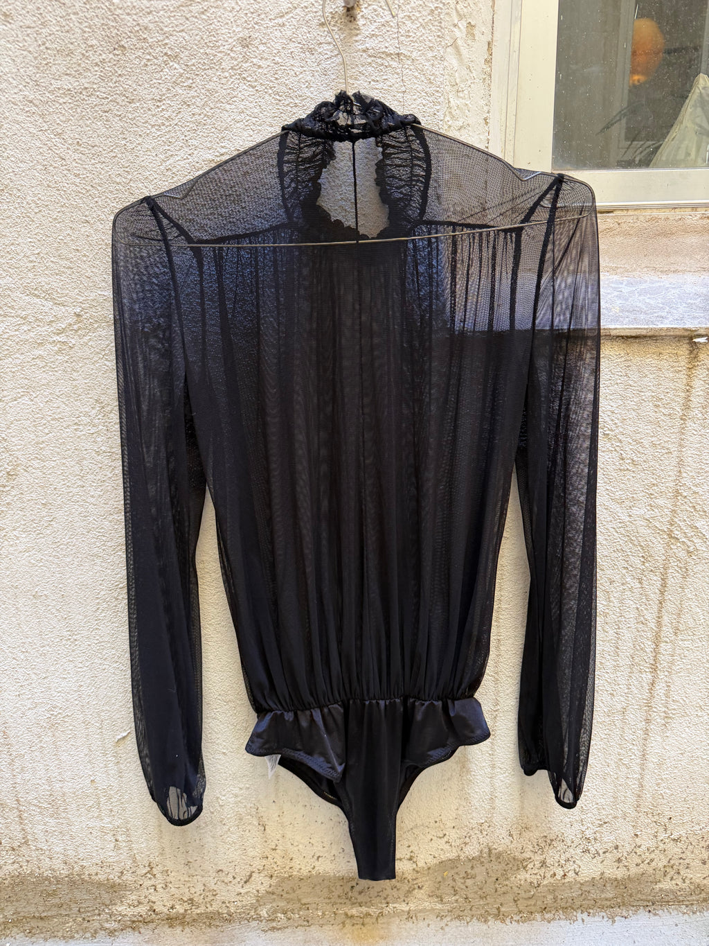 Patrizia Pepe Sheer Mesh Bodysuit