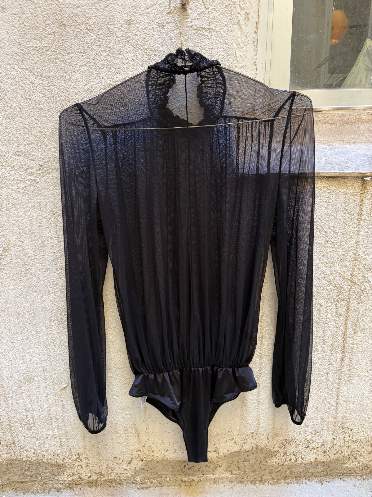 Patrizia Pepe Sheer Mesh Bodysuit