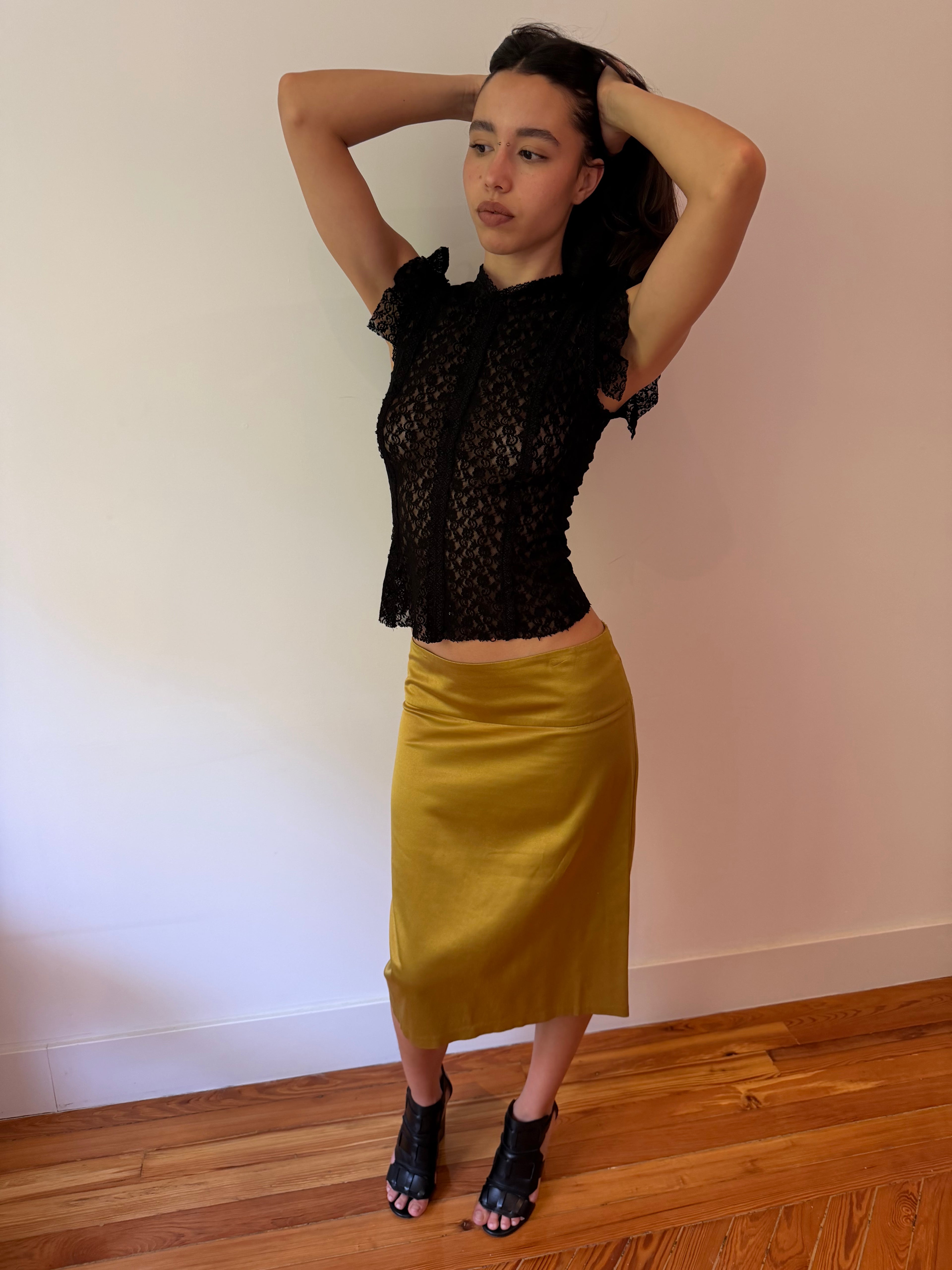Blanco Gold Skirt