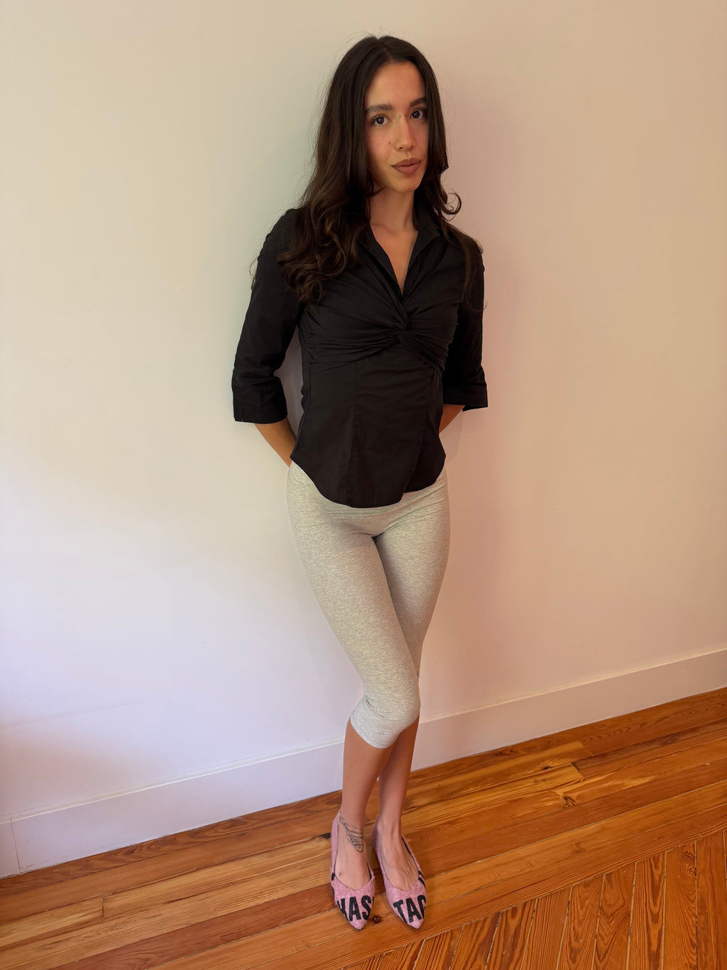 Twist Front Blouse