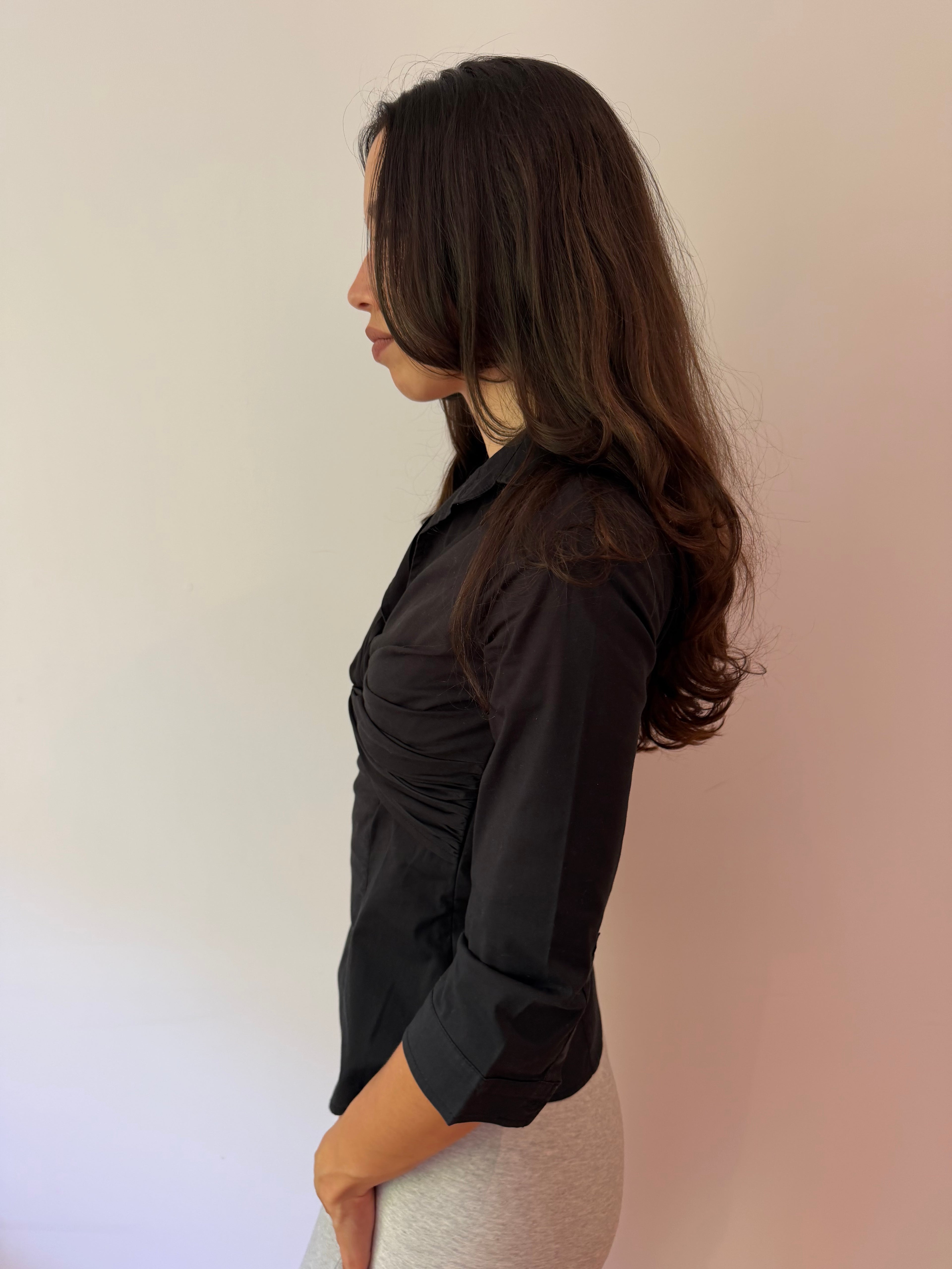 Twist Front Blouse