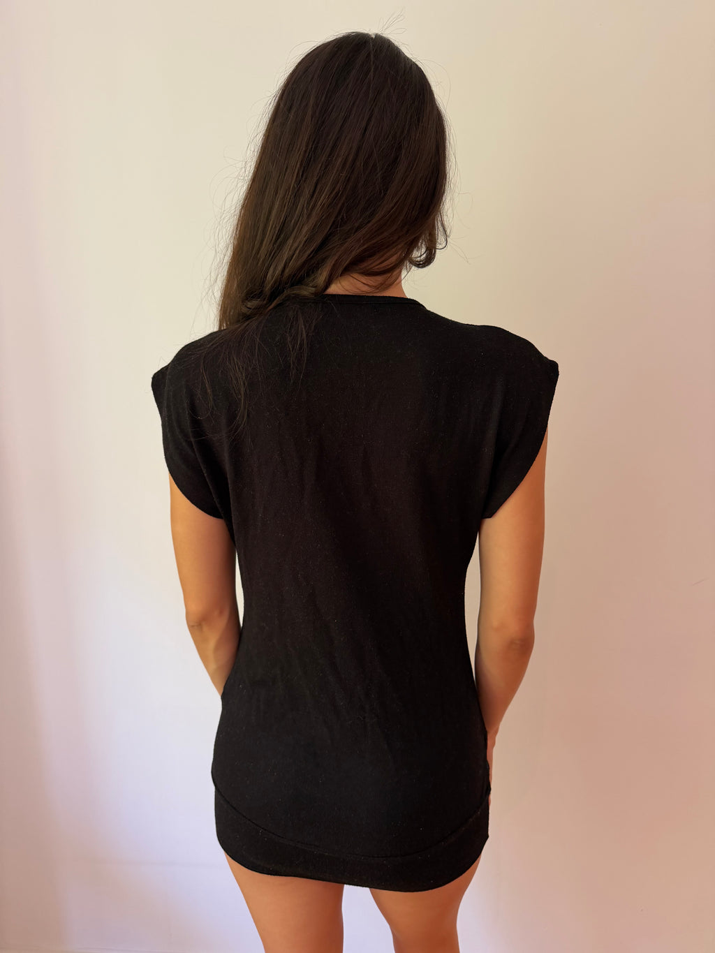 V-Neck Mini Dress