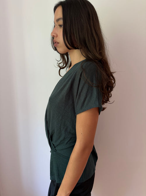 Adolfo Dominguez V-Neck Top