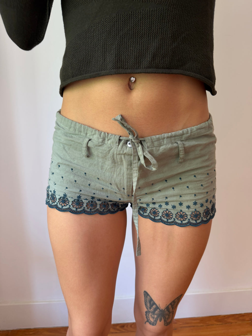 Lace Mini Shorts