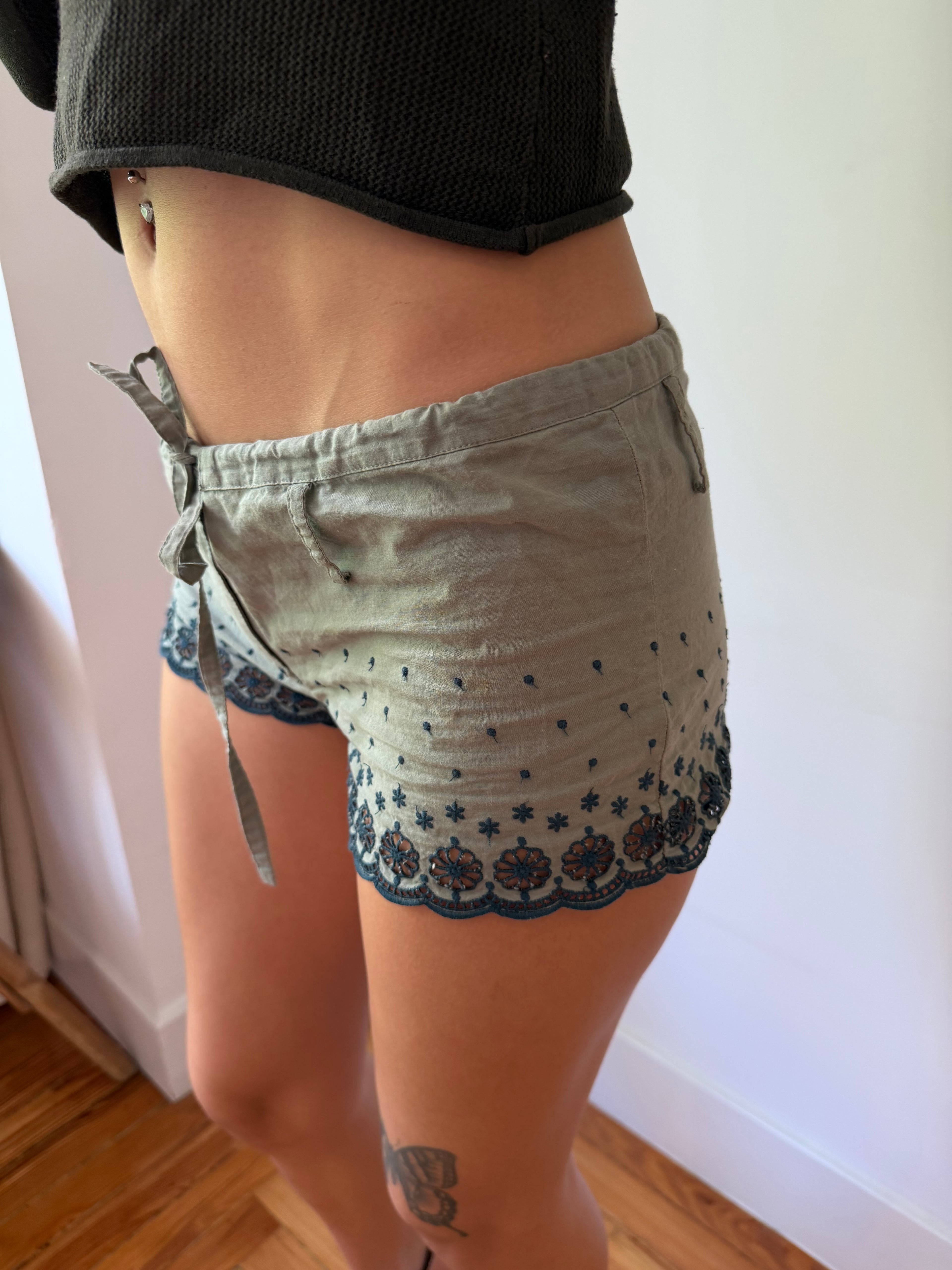 Lace Mini Shorts