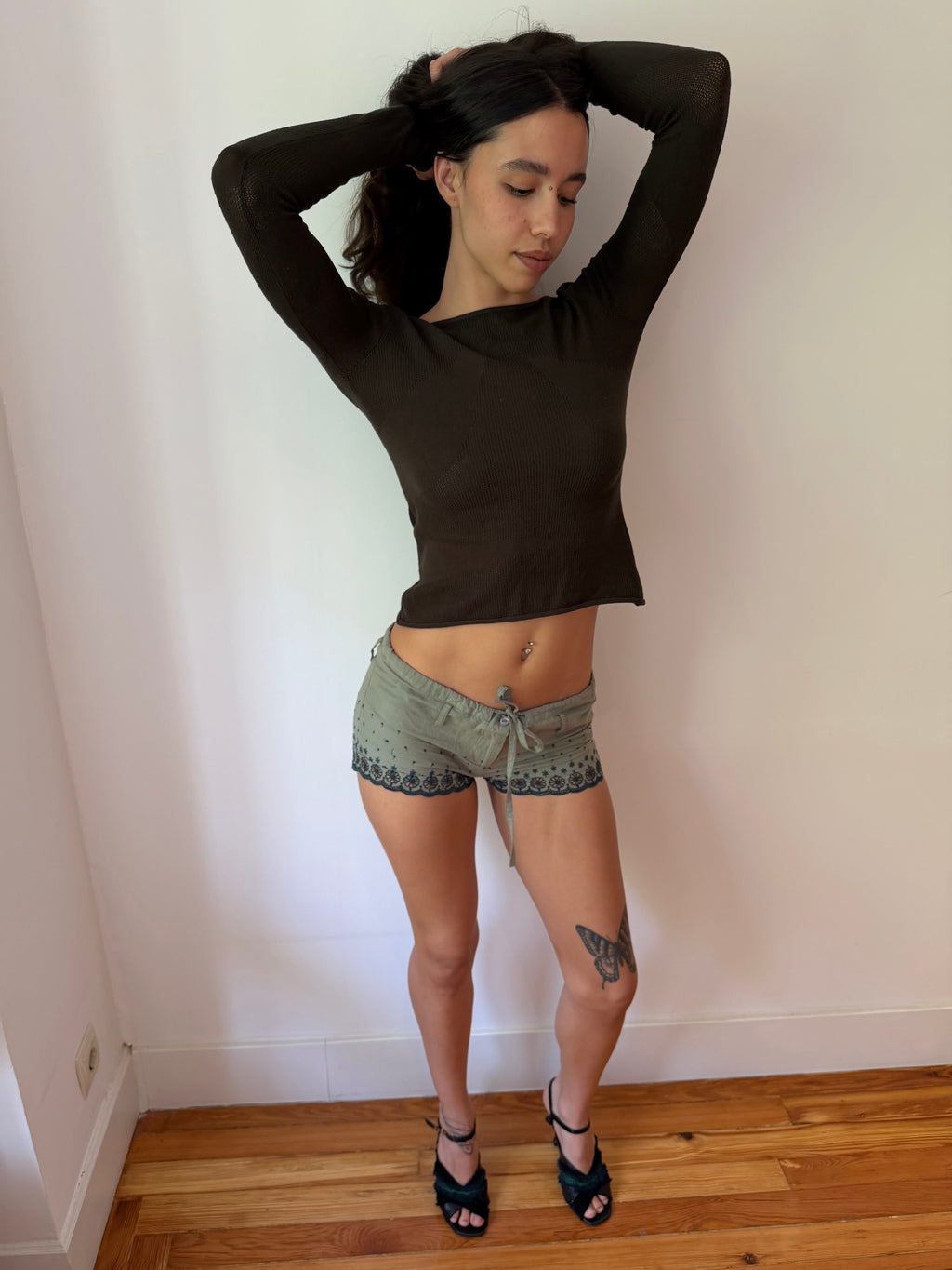 Lace Mini Shorts