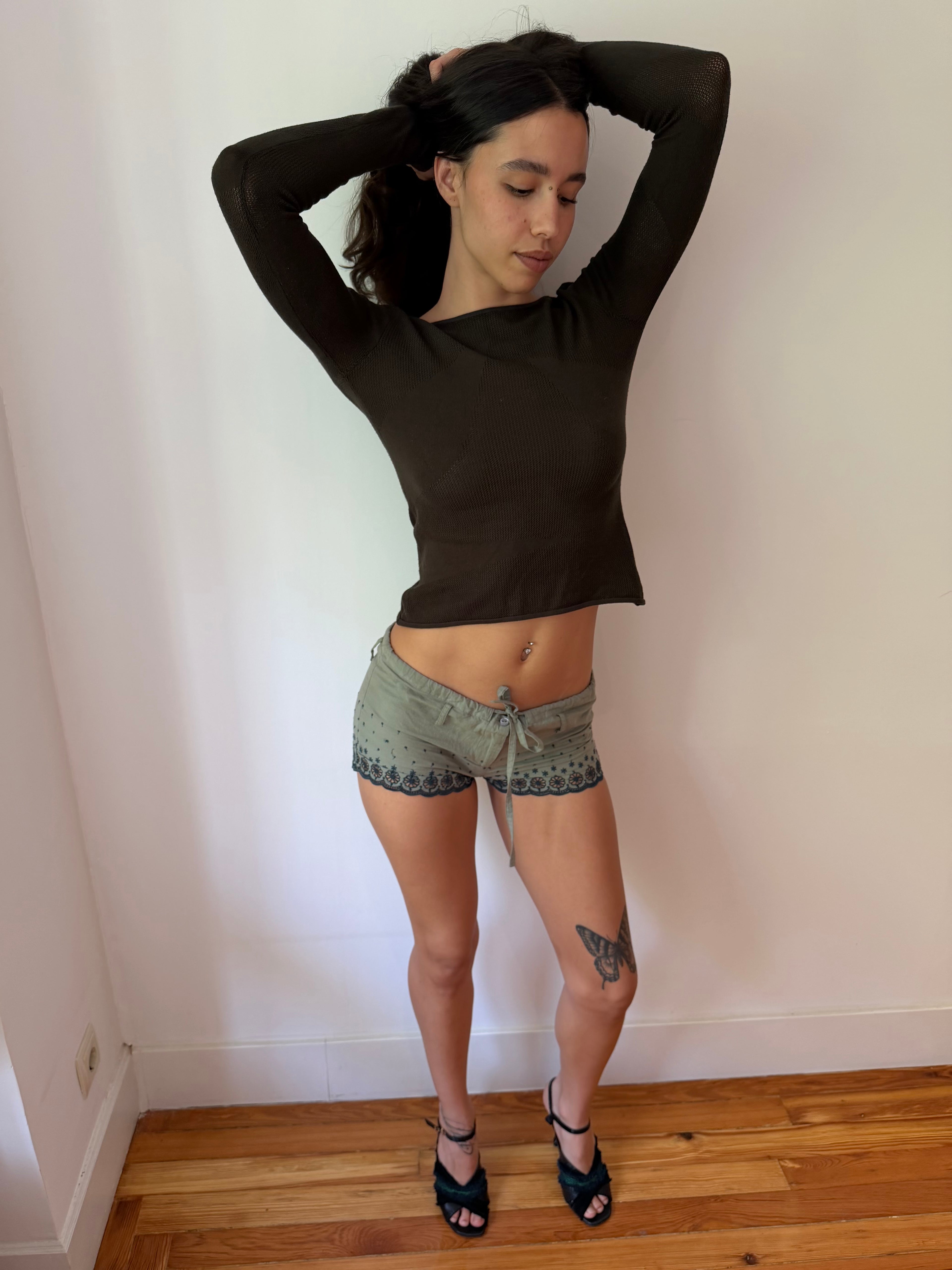 Lace Mini Shorts