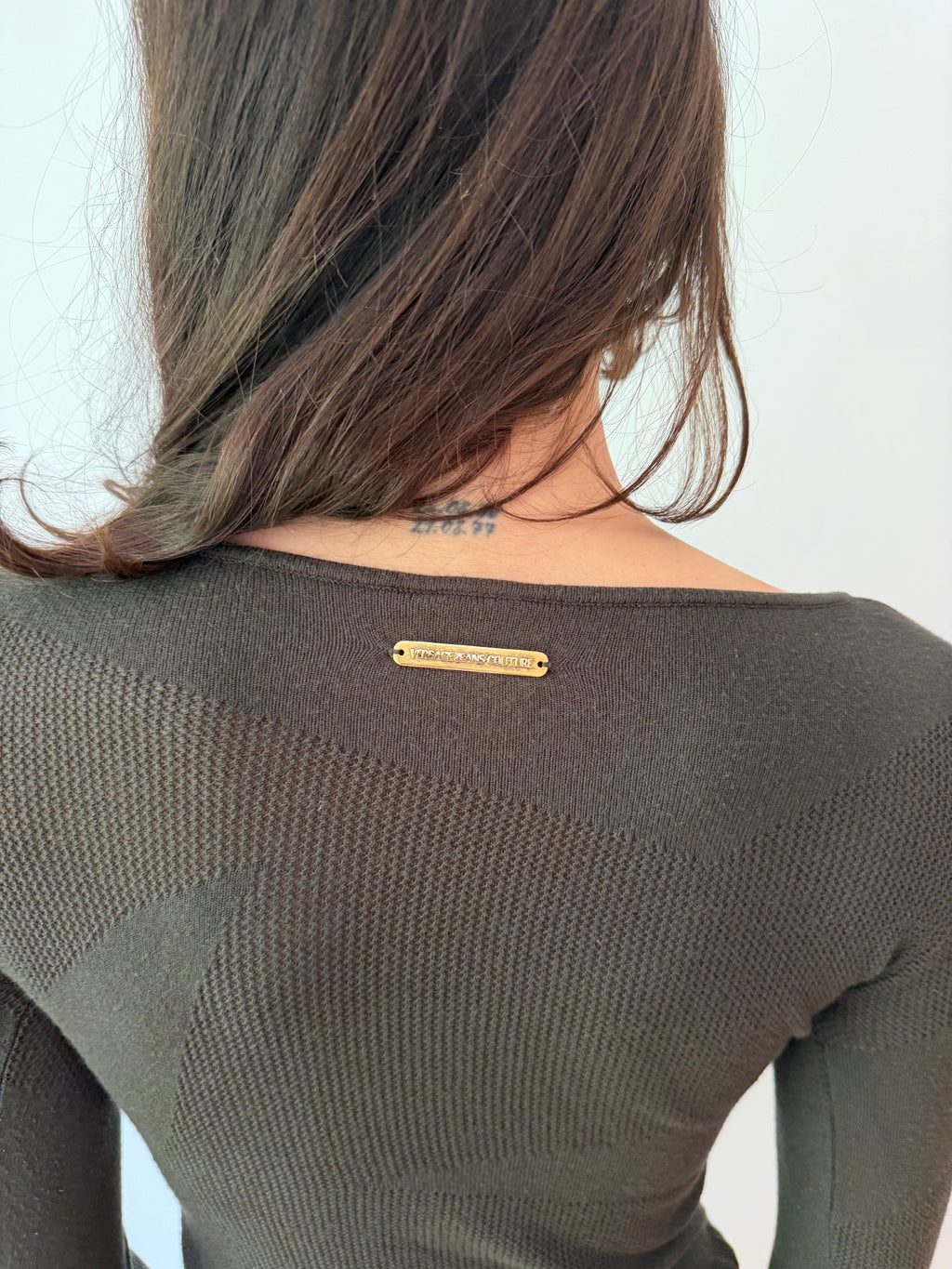 Versace Transparent Knit