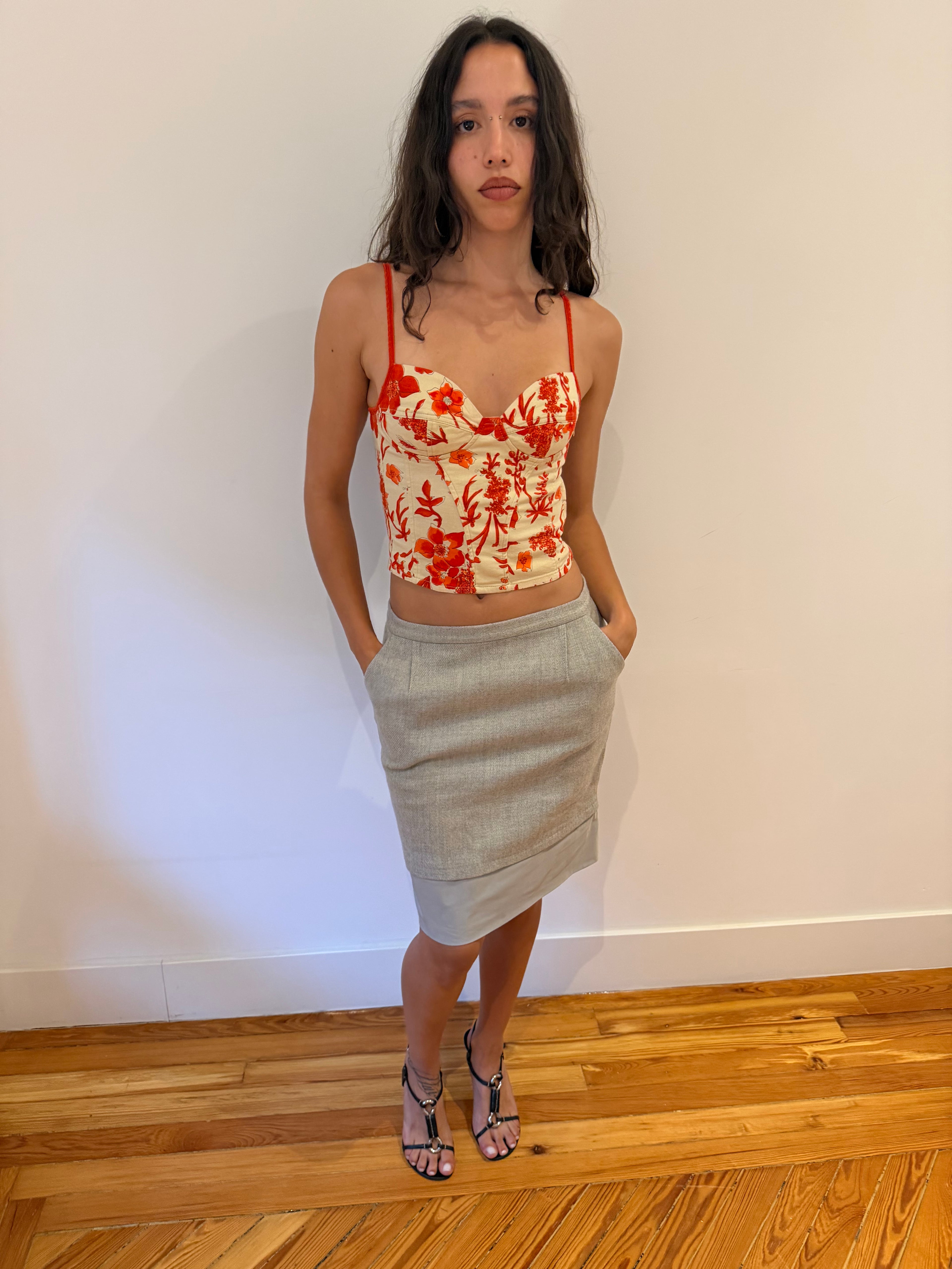 Stefanel Bustier Top