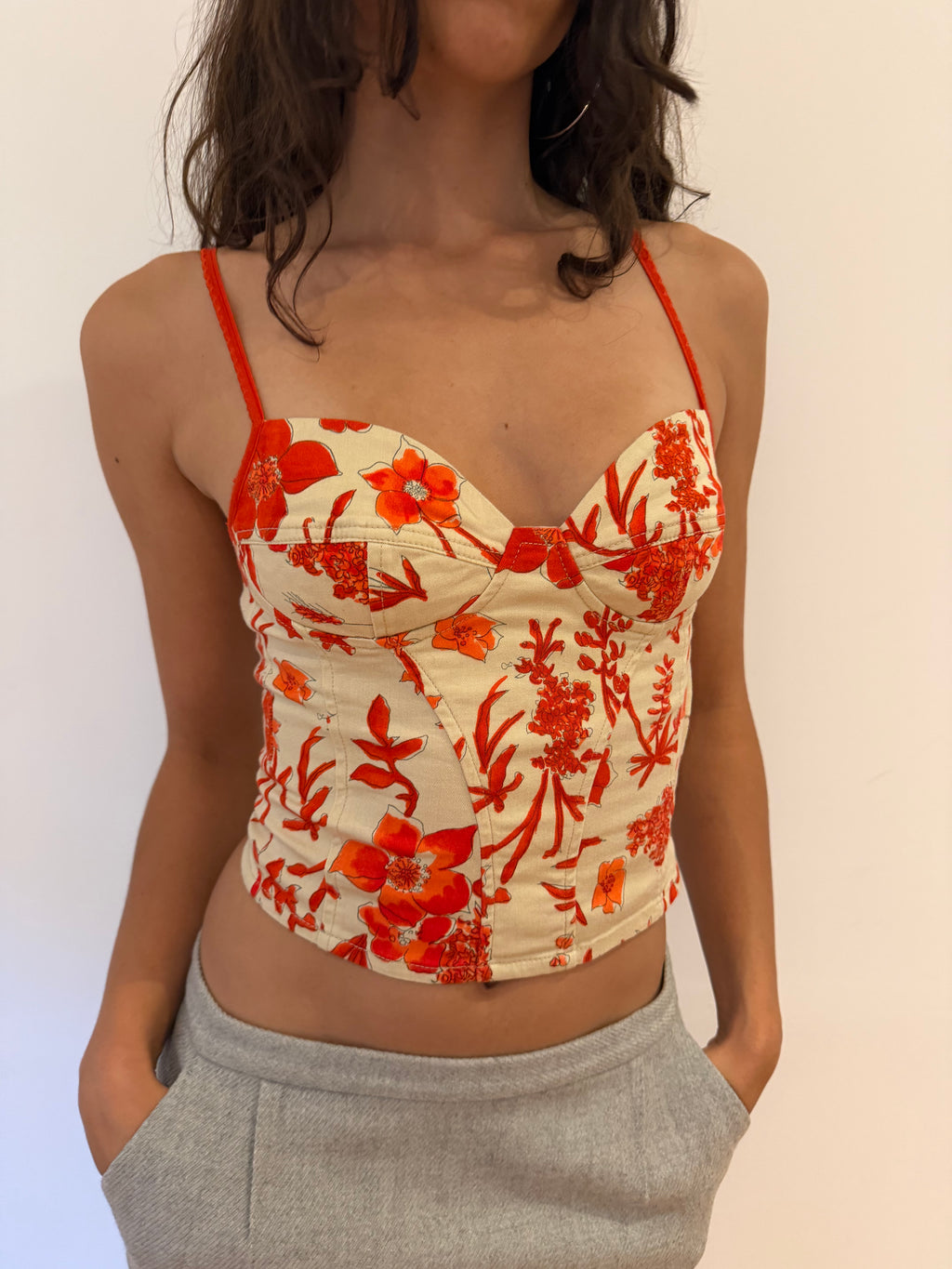 Stefanel Bustier Top
