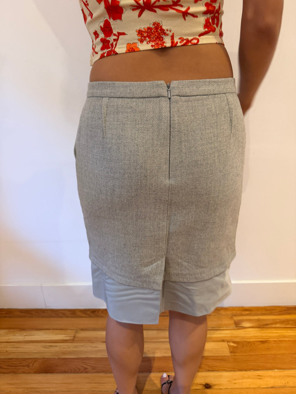 BCBG Max Azria Wool Skirt