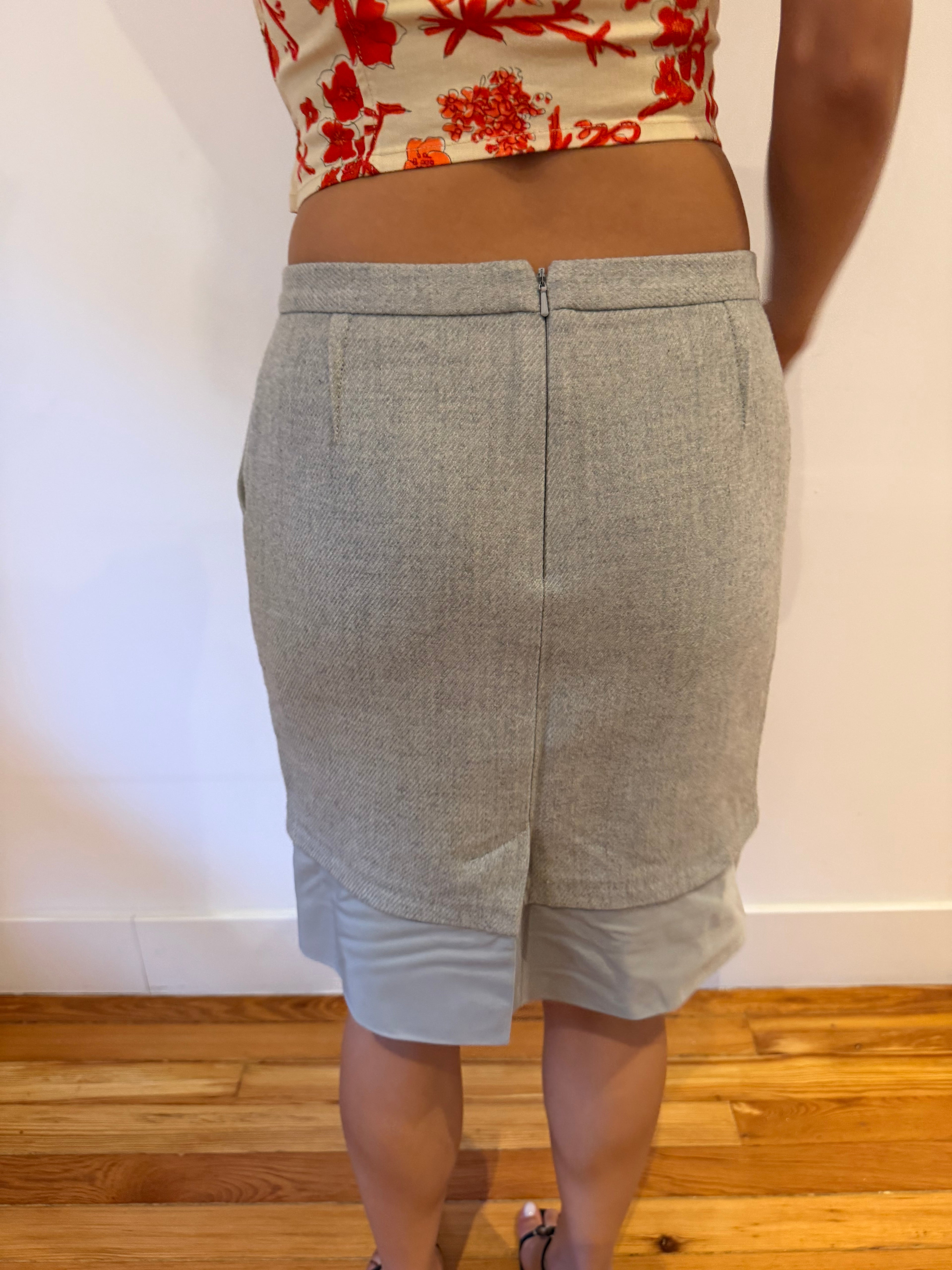 BCBG Max Azria Wool Skirt