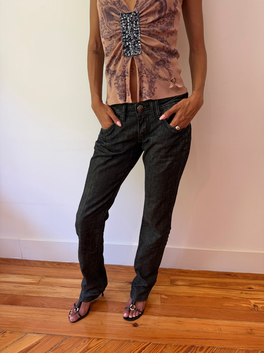 Vintage Denim Dark Wash
