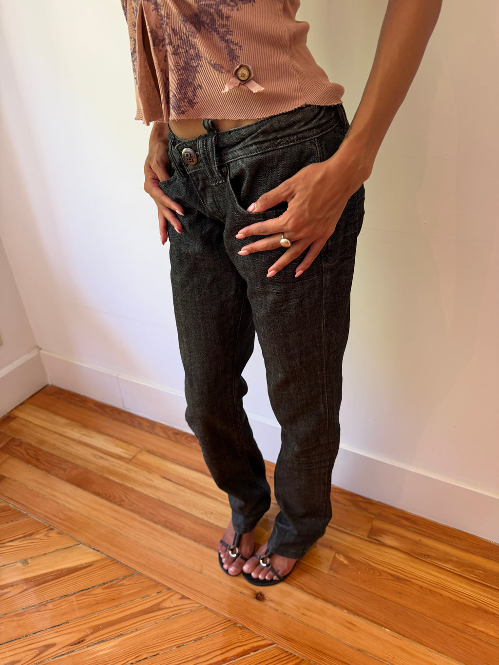 Vintage Denim Dark Wash