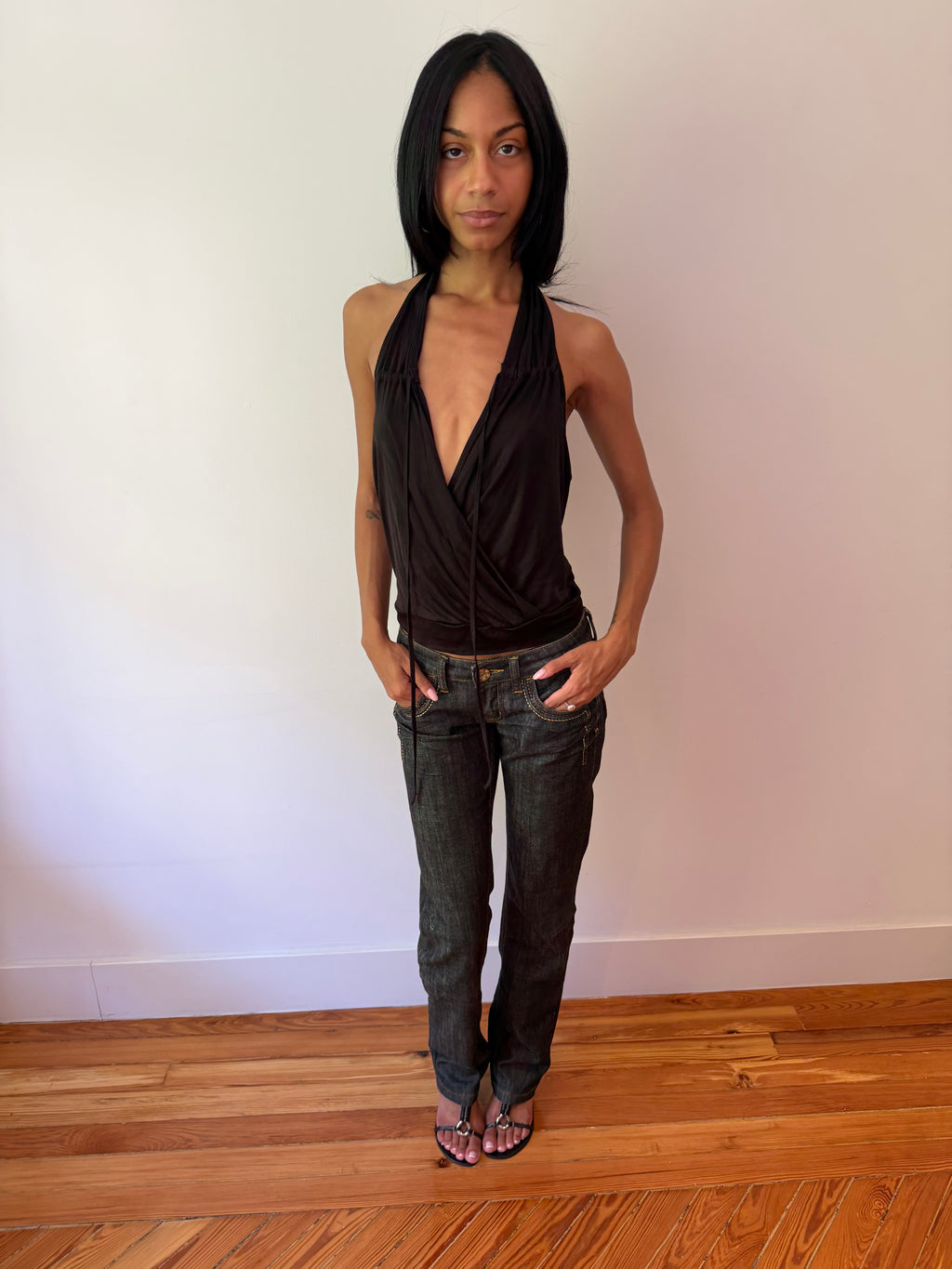 Vintage Denim Dark Wash