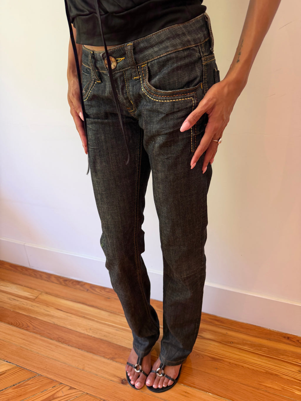 Vintage Denim Dark Wash