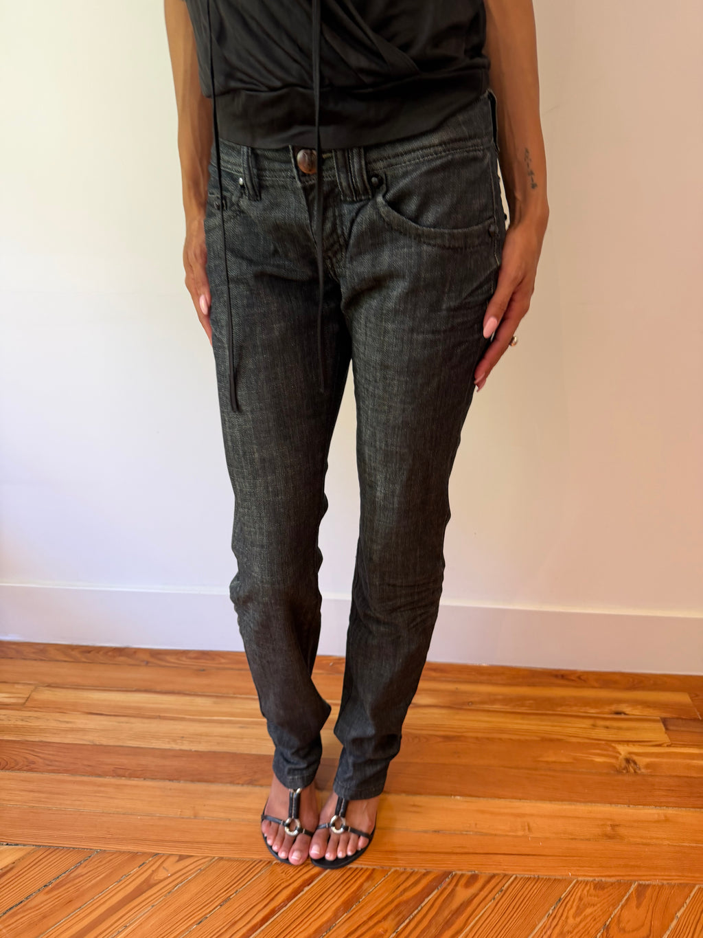 Vintage Grey Wash Denim