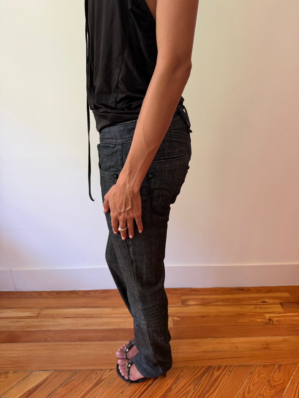 Vintage Grey Wash Denim