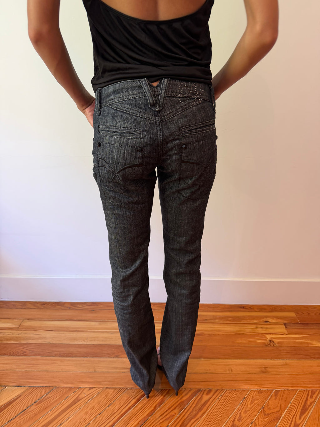 Vintage Grey Wash Denim