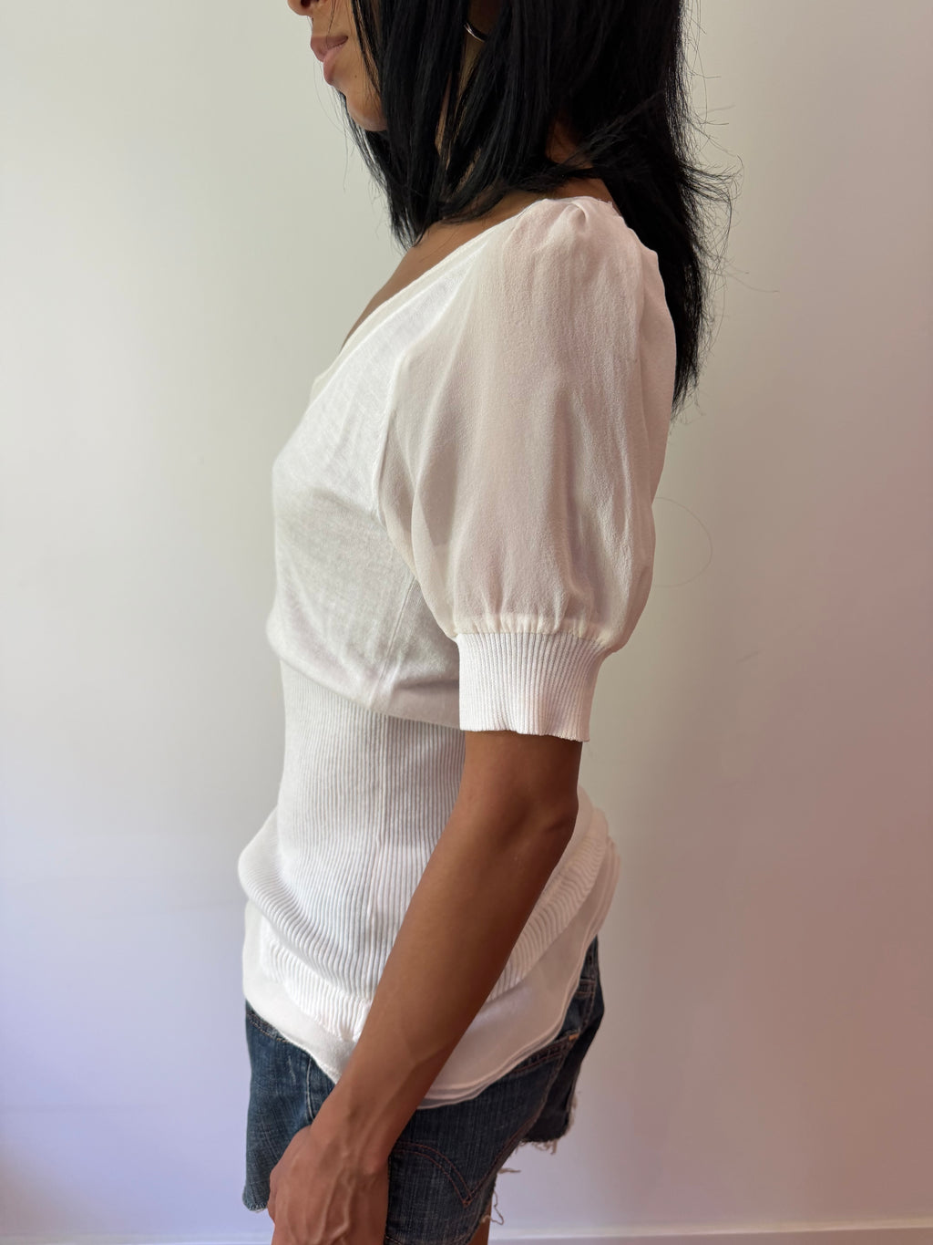 Max Mara Sheer Top