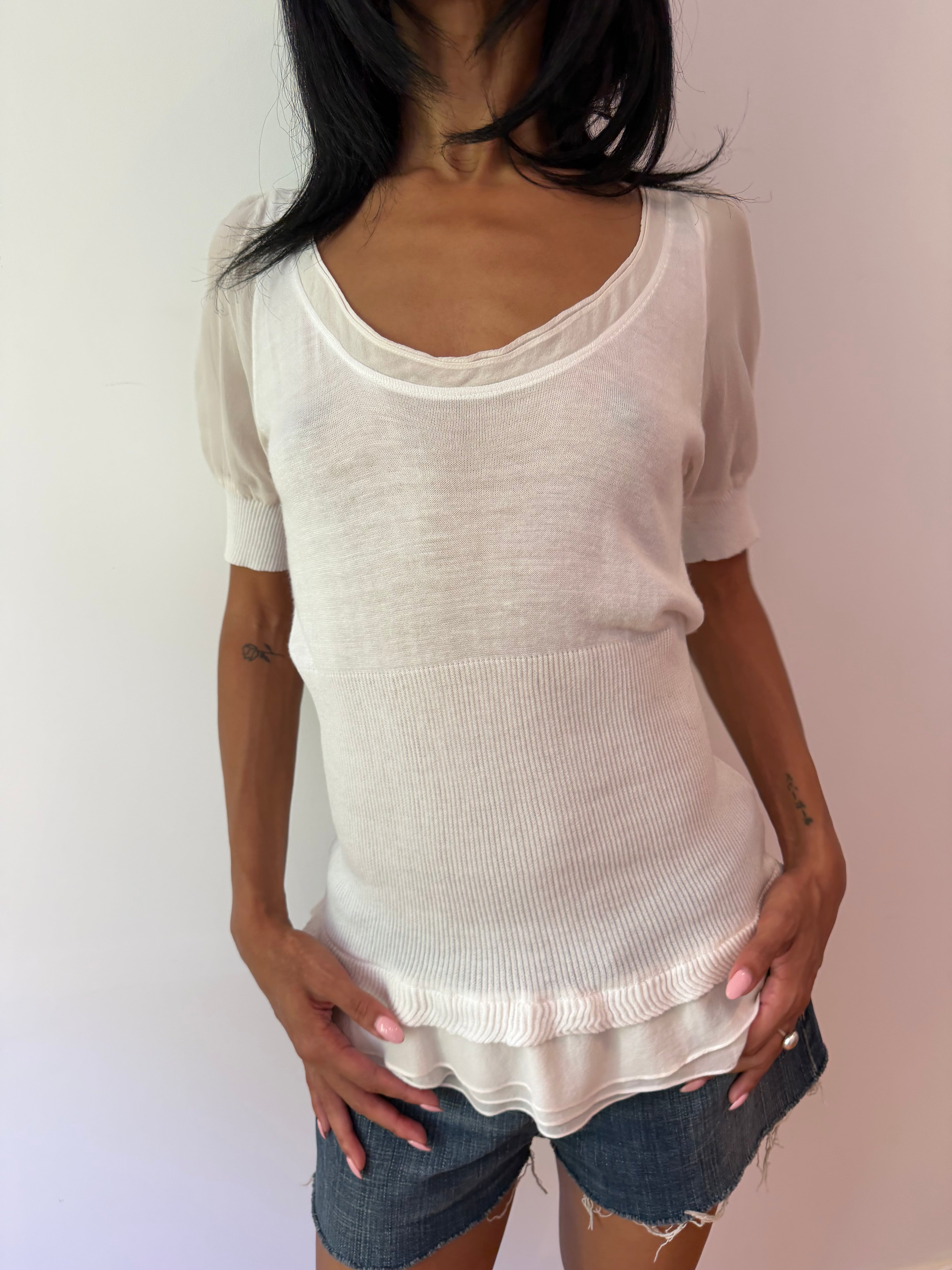 Max Mara Sheer Top