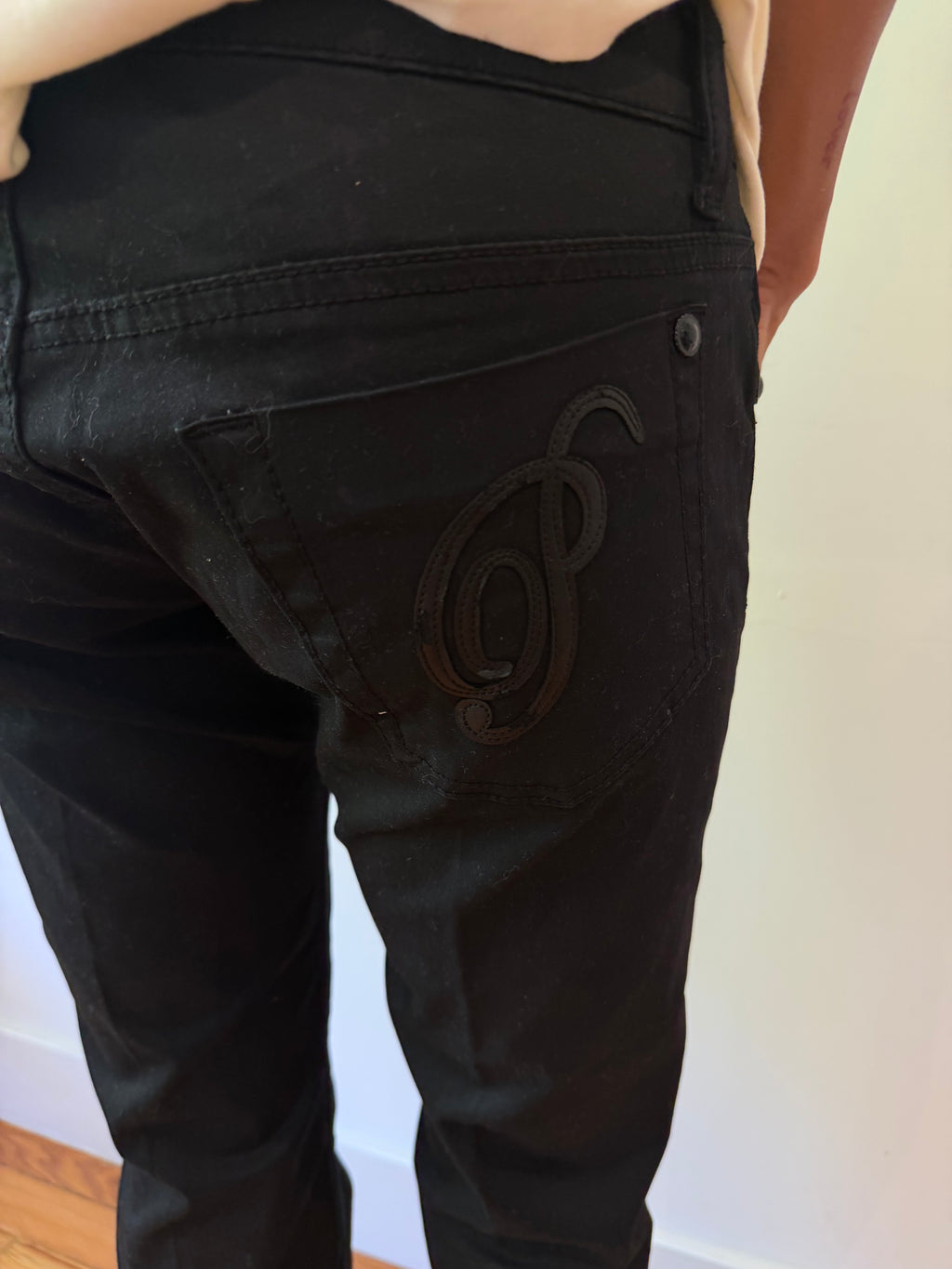 Vintage Black Wash Denim