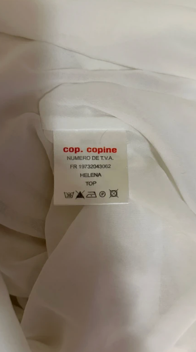 Cop Copine Ruffled Cami Top
